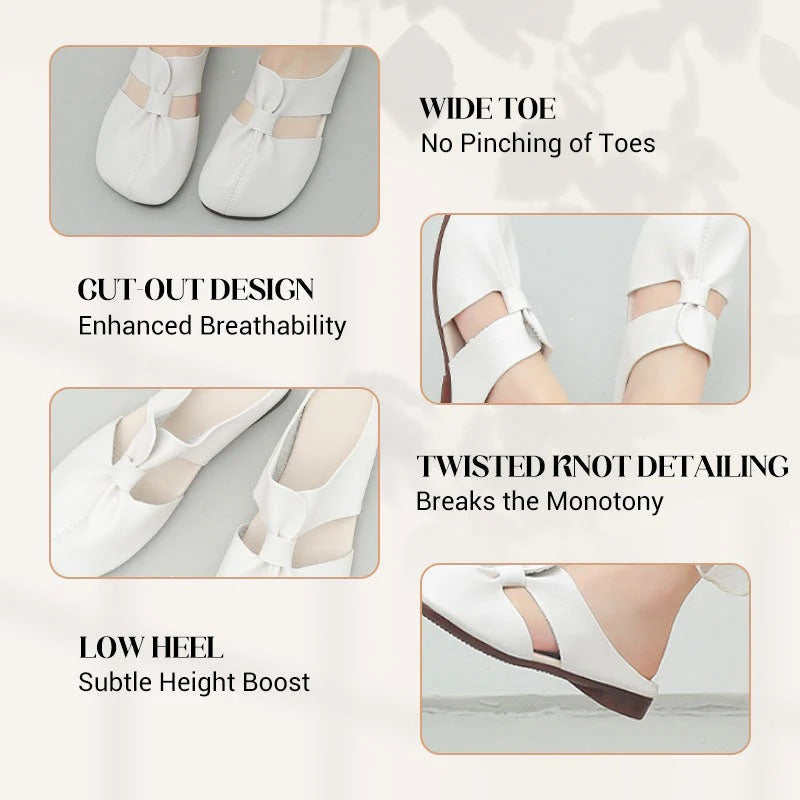 🔥Flash Sale🎁Women's Soft Sole Knot Mules